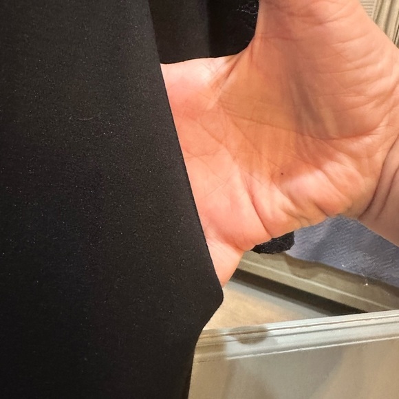 Torrid Black Jumpsuit Lace Sleeves NWT Size 22 - Picture 7 of 9